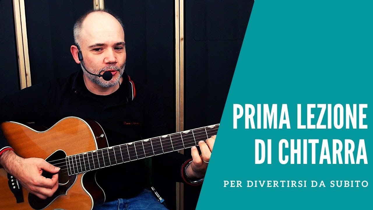 La prima lezione di chitarra - Mondo della chitarra