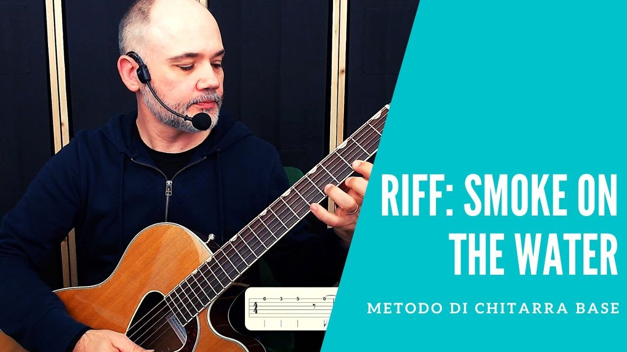 Tutorial di chitarra: riff di Smoke on the water (Deep Purple)